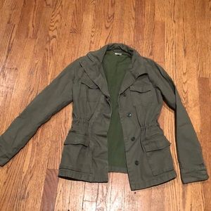 urban outfitters army green jacket
